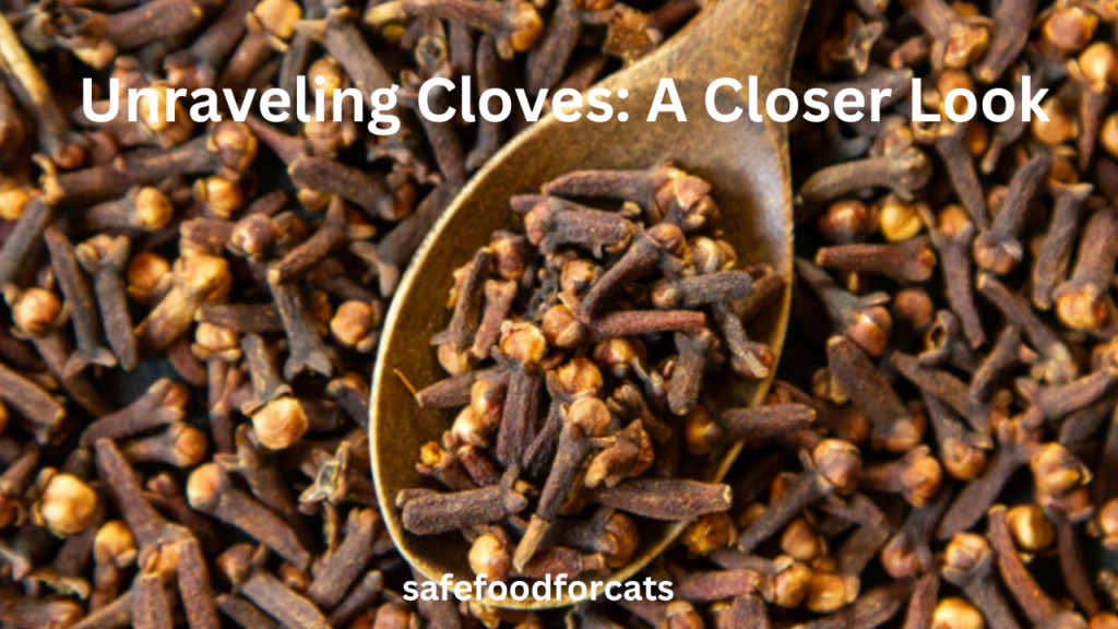 Are Cloves Safe For Cats